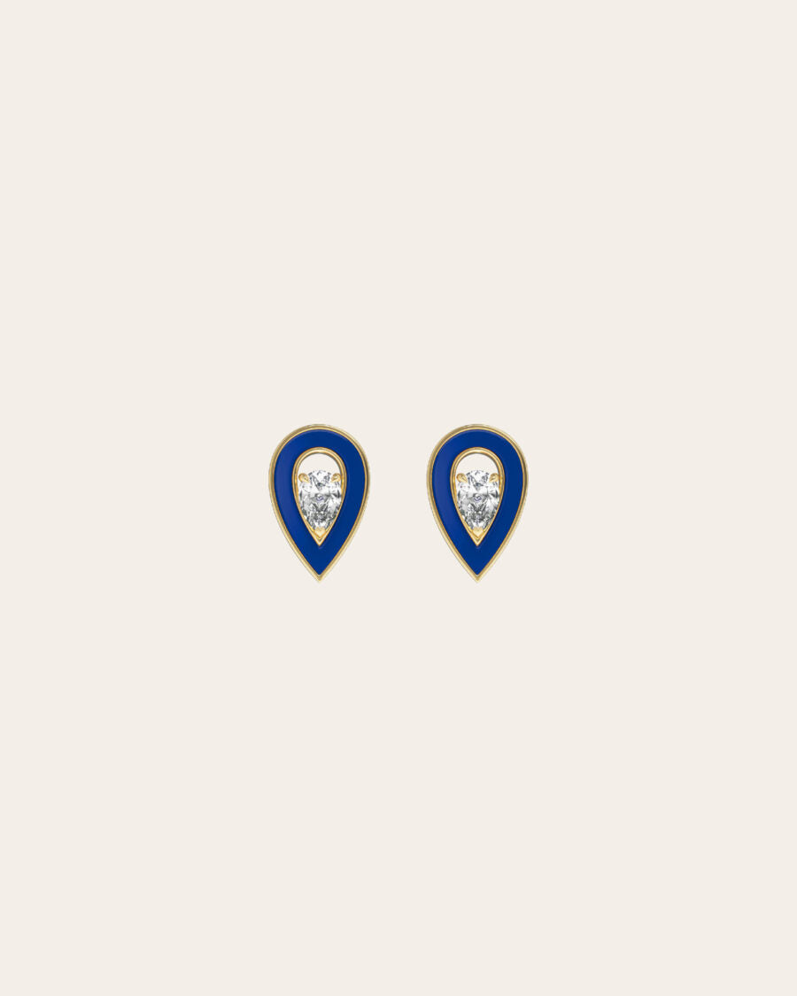 LAPIS LAZULI MEDIUM SYGNA EARRINGS