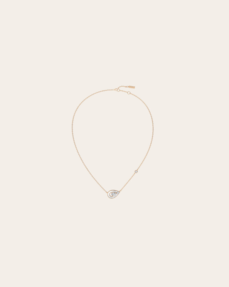 MOTHER OF PEARL SYGNA NECKLACE
