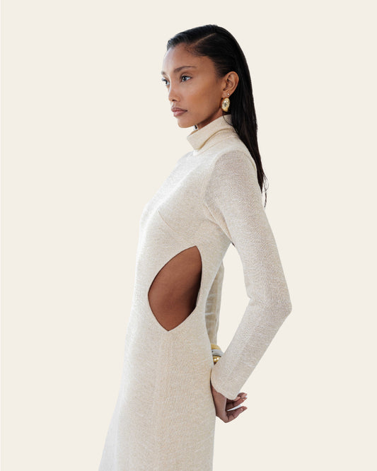 CUT OUT MAXI DRESS