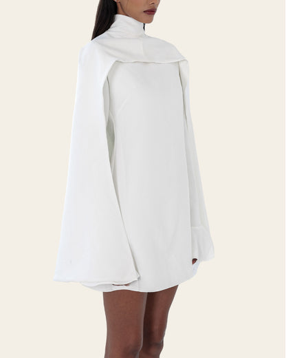 MINI DRESS CAPE