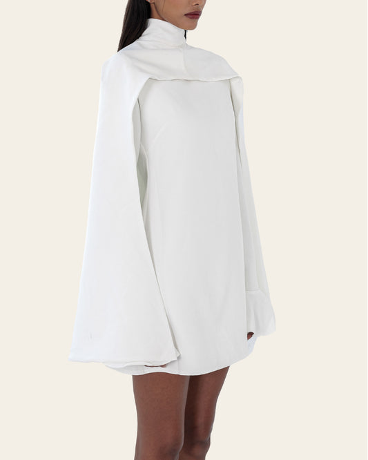 MINI DRESS CAPE