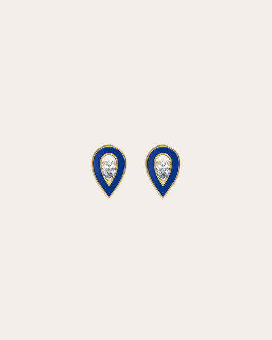 LAPIS LAZULI MEDIUM SYGNA EARRINGS