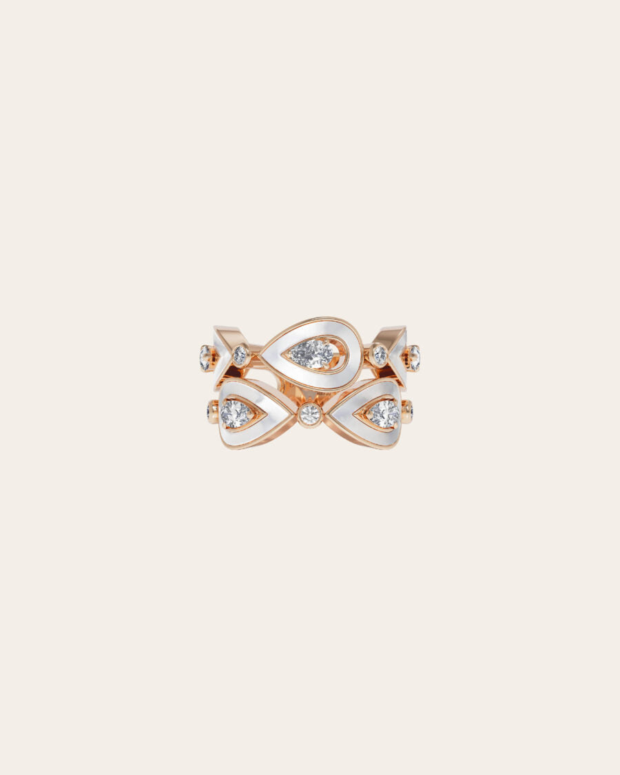 MOTHER OF PEARL GRAND SYGNA RING