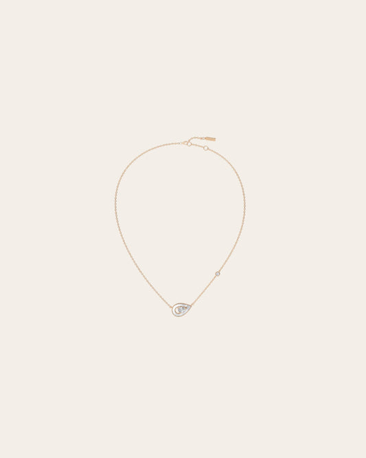 MOTHER OF PEARL SYGNA NECKLACE