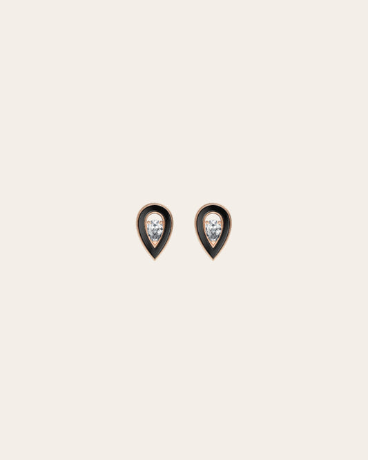 ONYX SMALL SYGNA EARRINGS